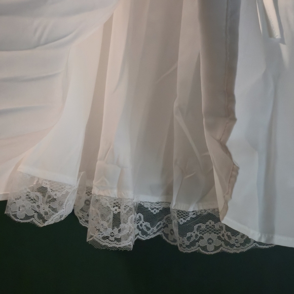 Cowgirl White Flowy Short Dress - Picture 5 of 6